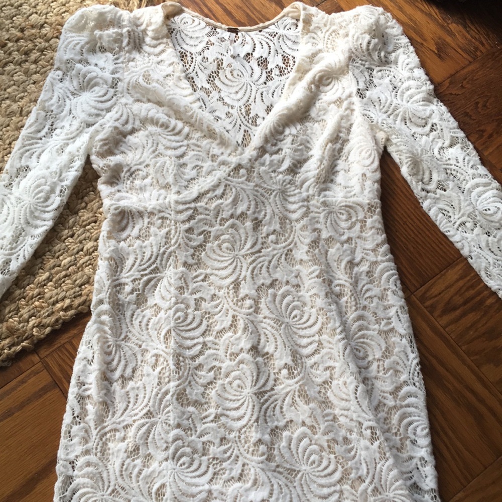 Free People Lace Bodycon Dress - Picture 4 of 5